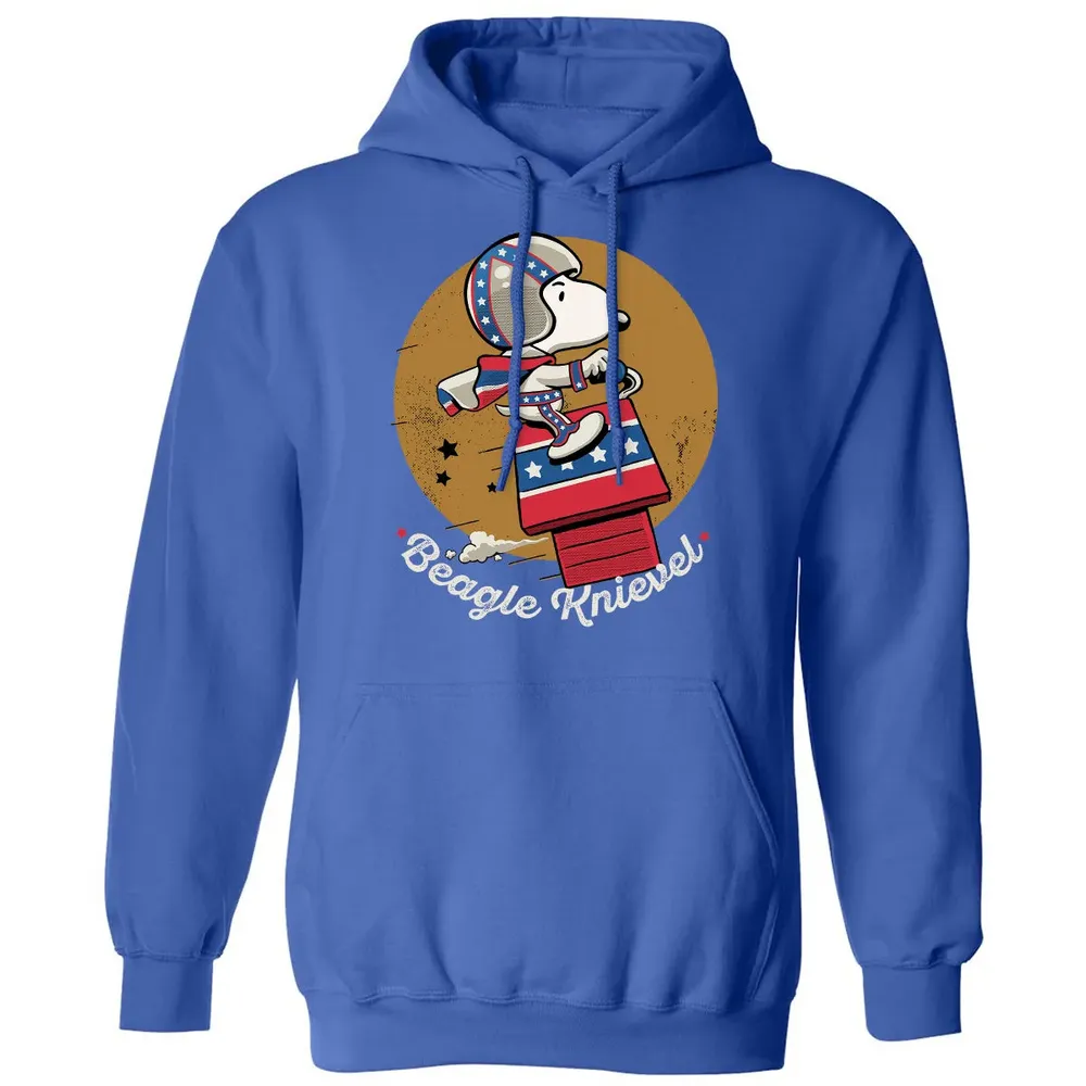 Beagle Knievel Classic Unisex Hoodie - 9
