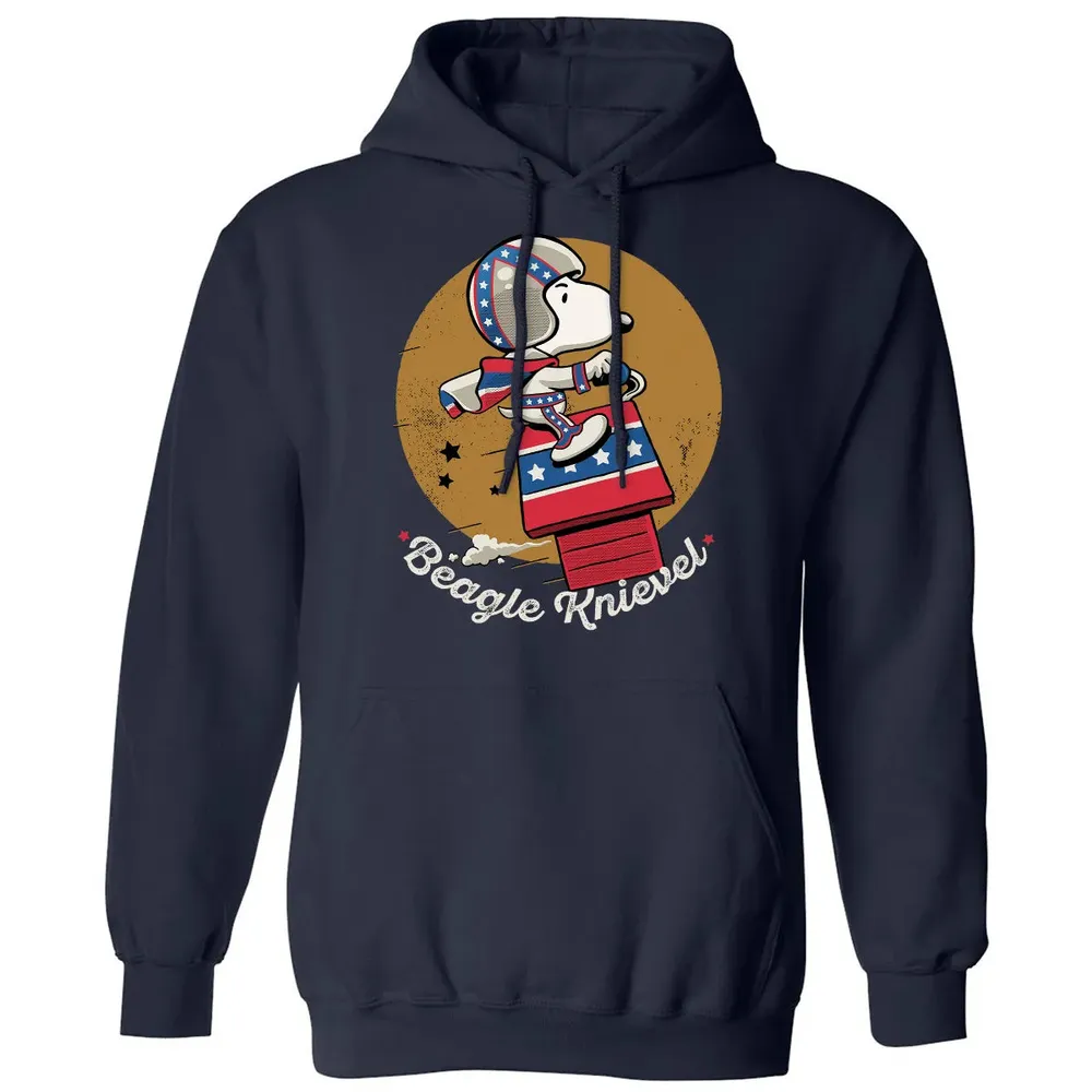 Beagle Knievel Classic Unisex Hoodie - 2