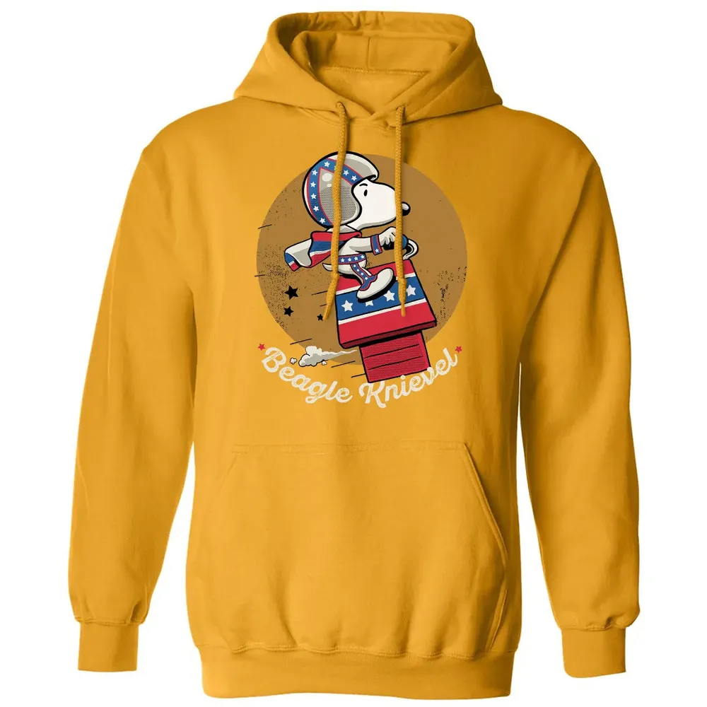 Beagle Knievel Classic Unisex Hoodie - 12