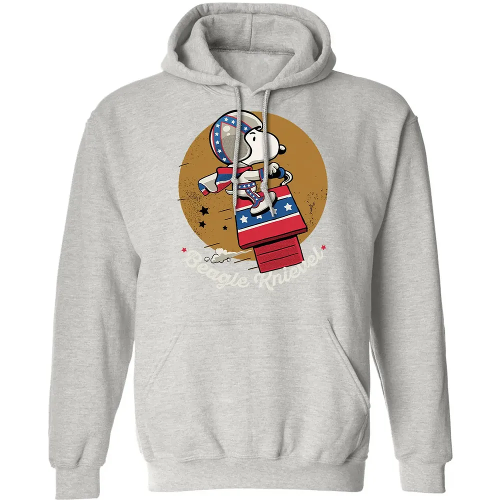 Beagle Knievel Classic Unisex Hoodie - 8