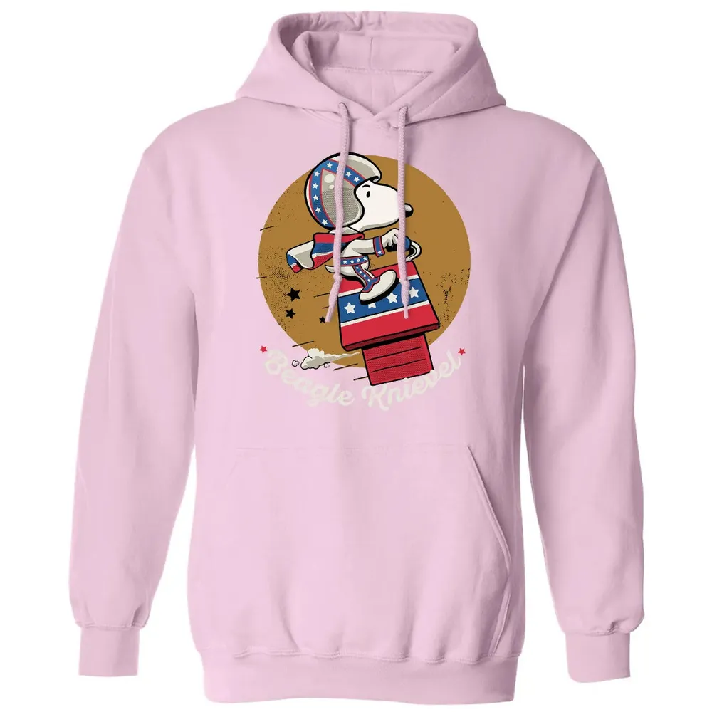 Beagle Knievel Classic Unisex Hoodie - 3