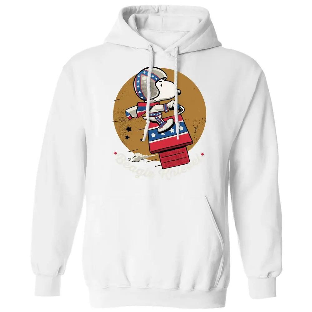 Beagle Knievel Classic Unisex Hoodie - 11