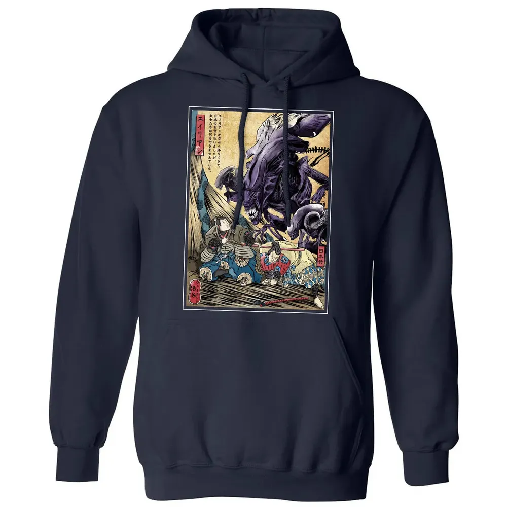Alien In Japan Classic Unisex Hoodie - 2