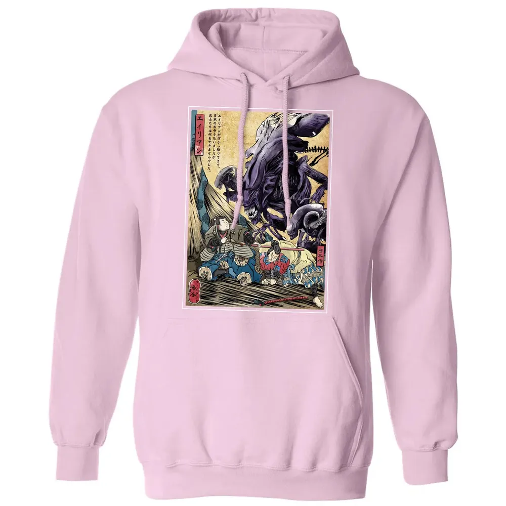 Alien In Japan Classic Unisex Hoodie - 3