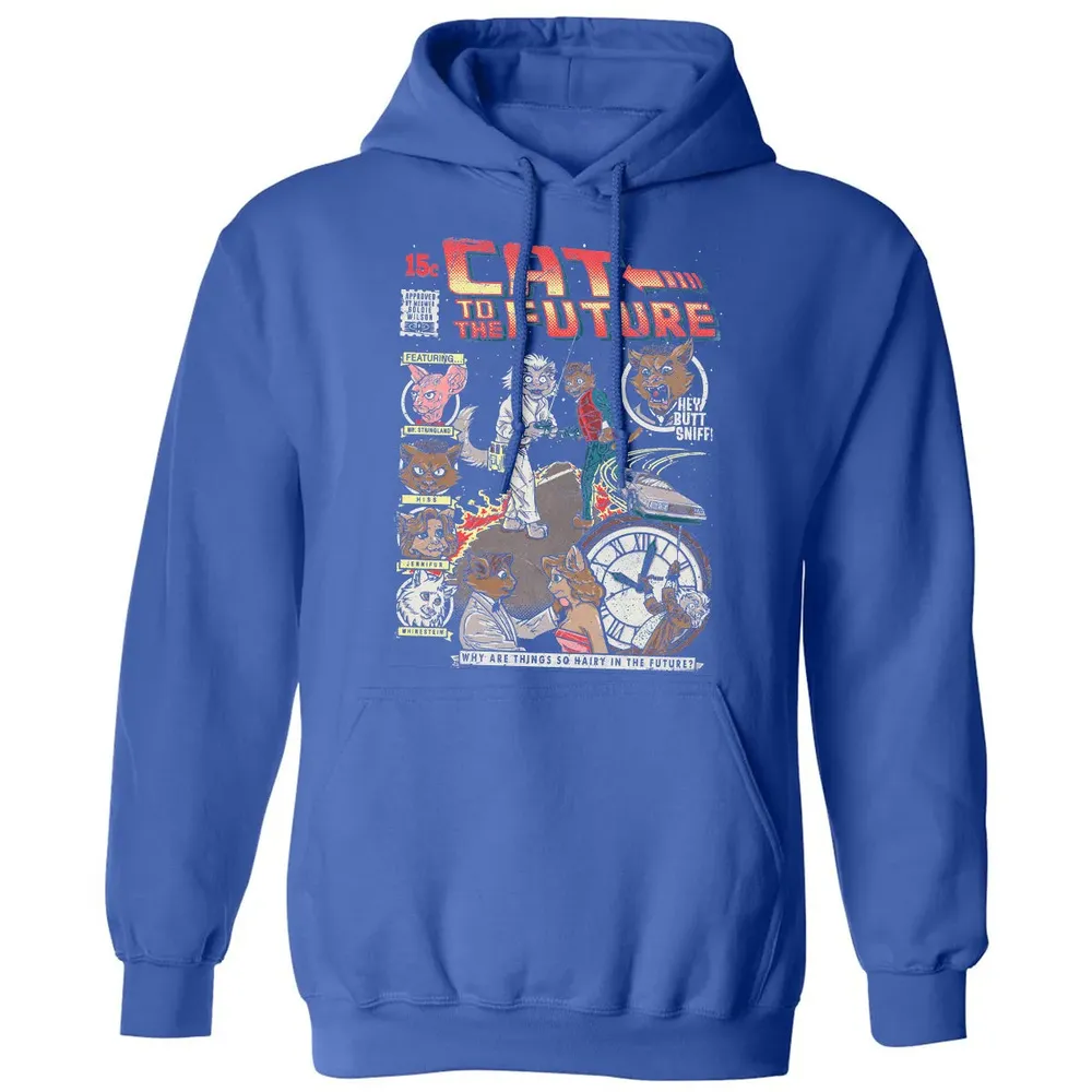 Cat To The Future Classic Unisex Hoodie - 9