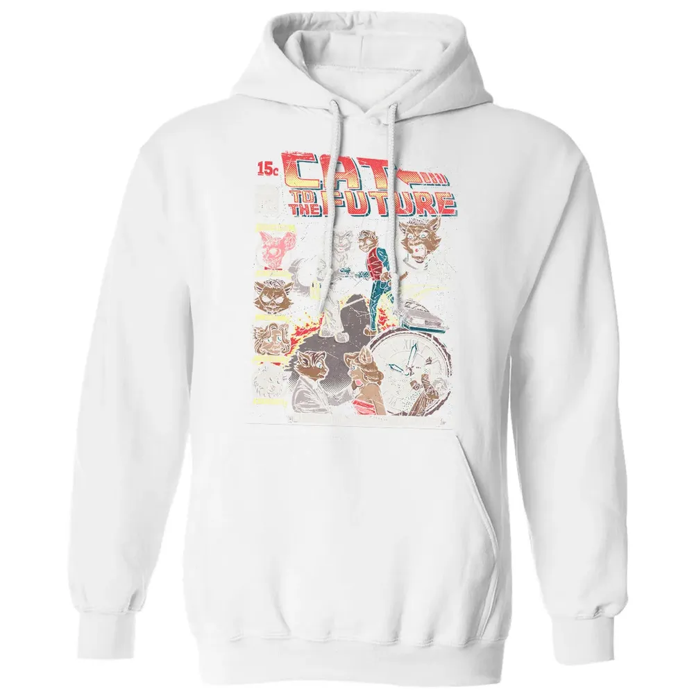 Cat To The Future Classic Unisex Hoodie - 11