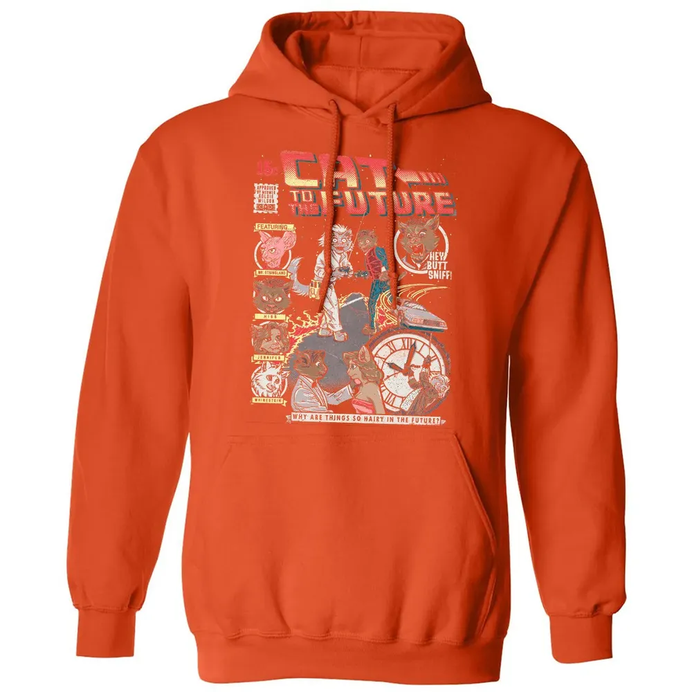 Cat To The Future Classic Unisex Hoodie - 10