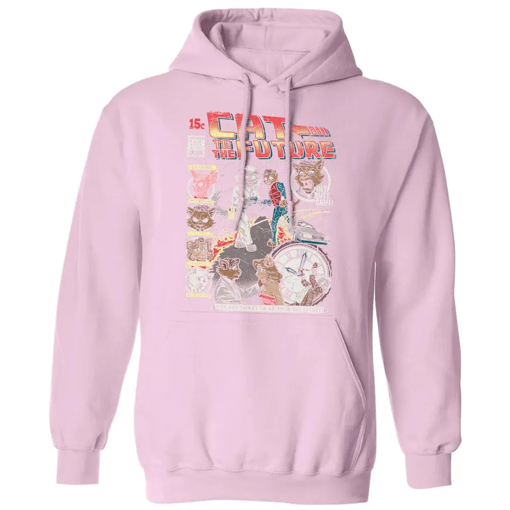 Cat To The Future Classic Unisex Hoodie - 3