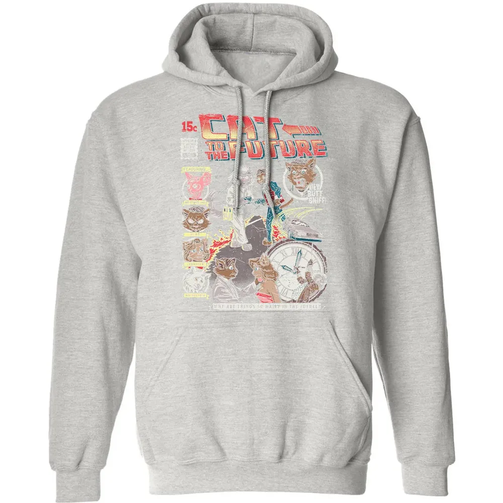 Cat To The Future Classic Unisex Hoodie - 8
