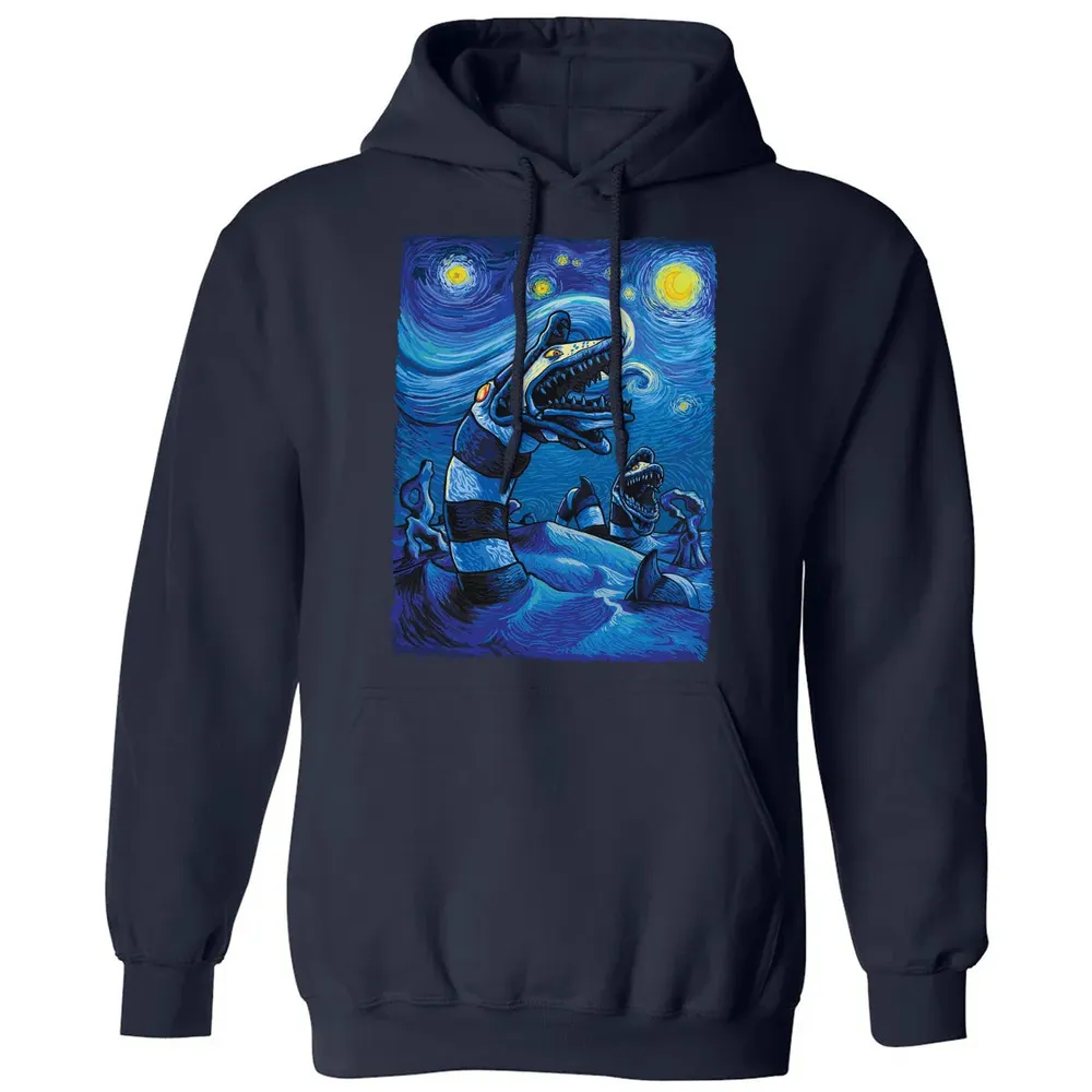 Starry Saturn Classic Unisex Hoodie - 2