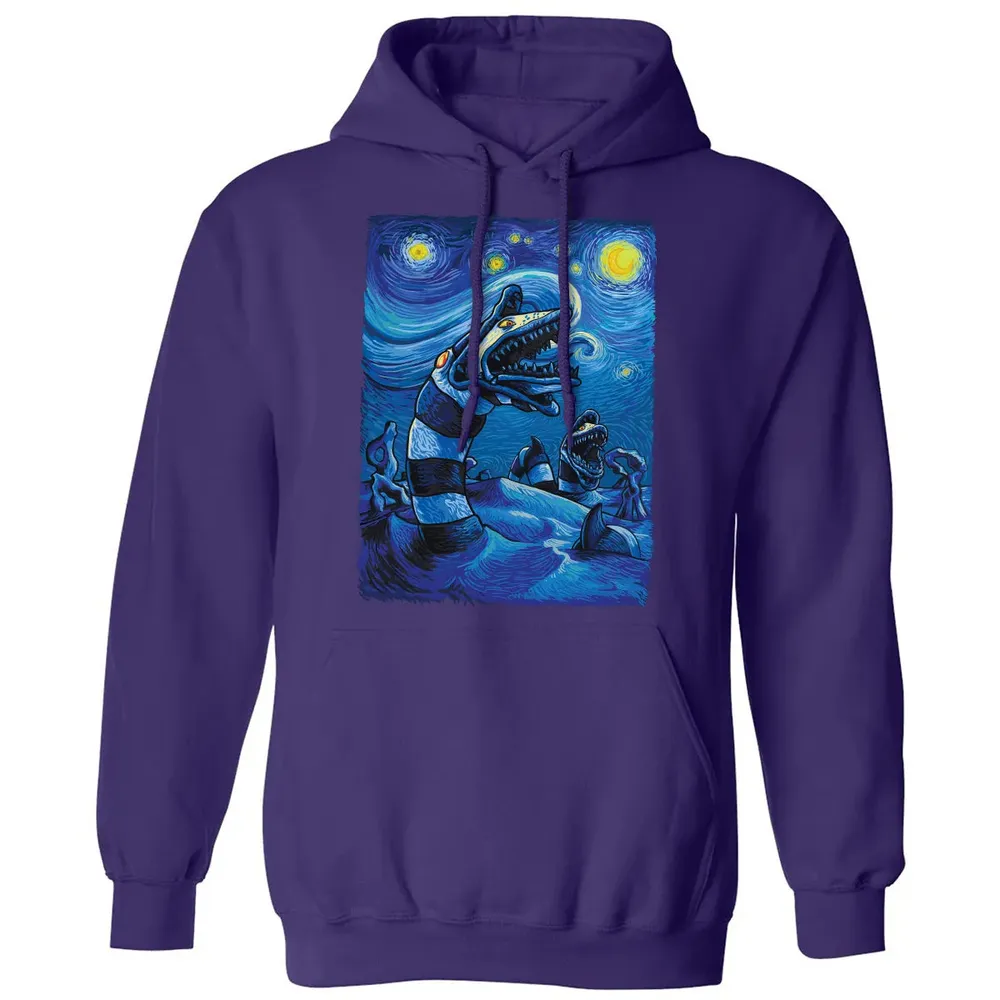 Starry Saturn Classic Unisex Hoodie - 6