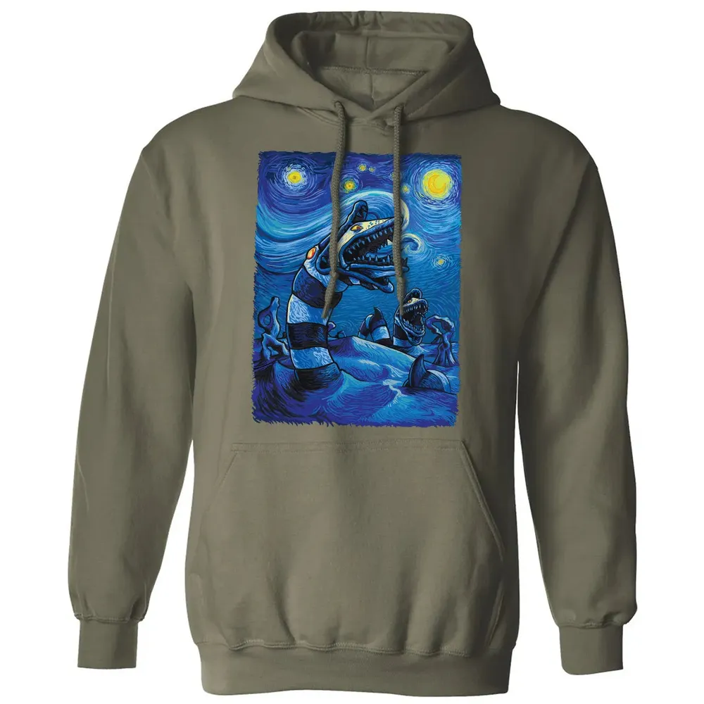 Starry Saturn Classic Unisex Hoodie - 4