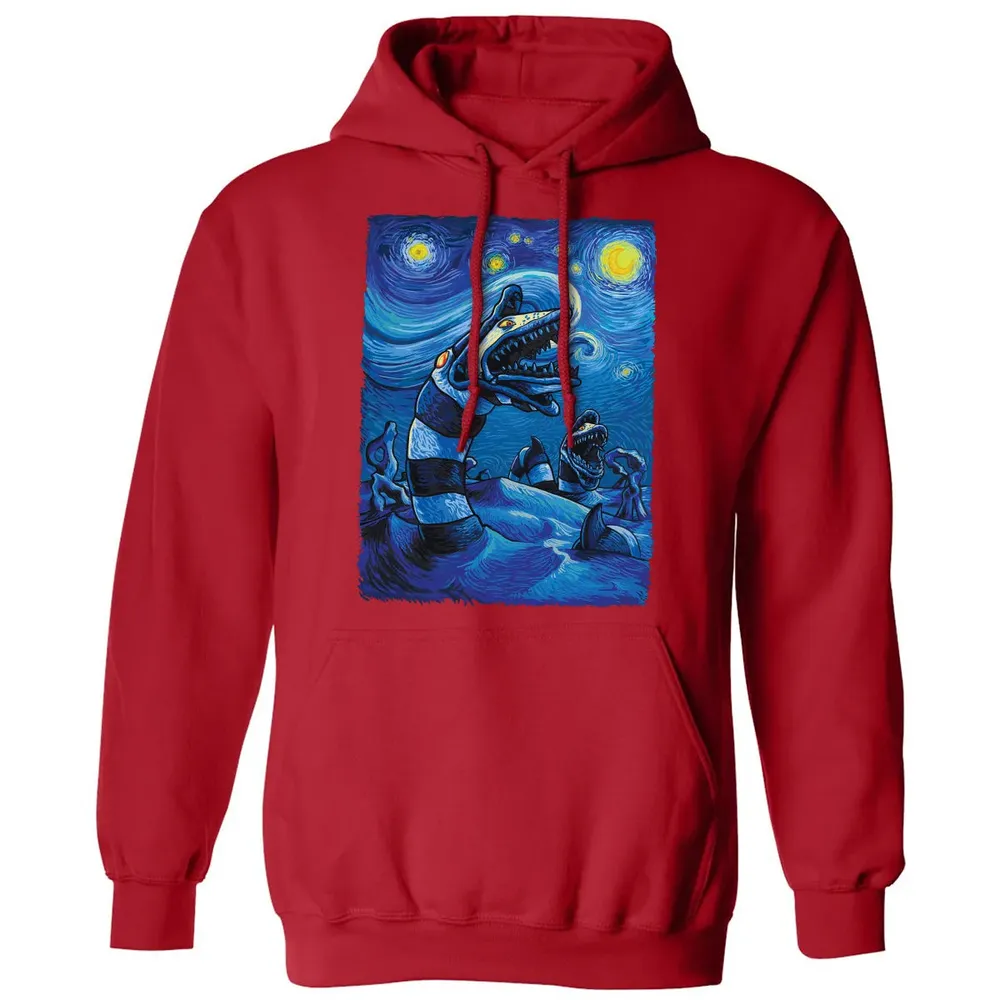 Starry Saturn Classic Unisex Hoodie - 5