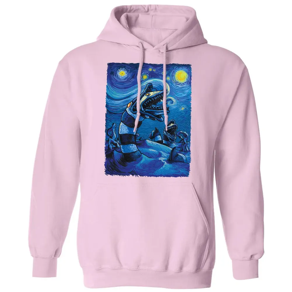 Starry Saturn Classic Unisex Hoodie - 3
