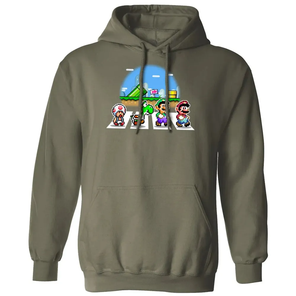 Plumbers Walking Classic Unisex Hoodie - 4