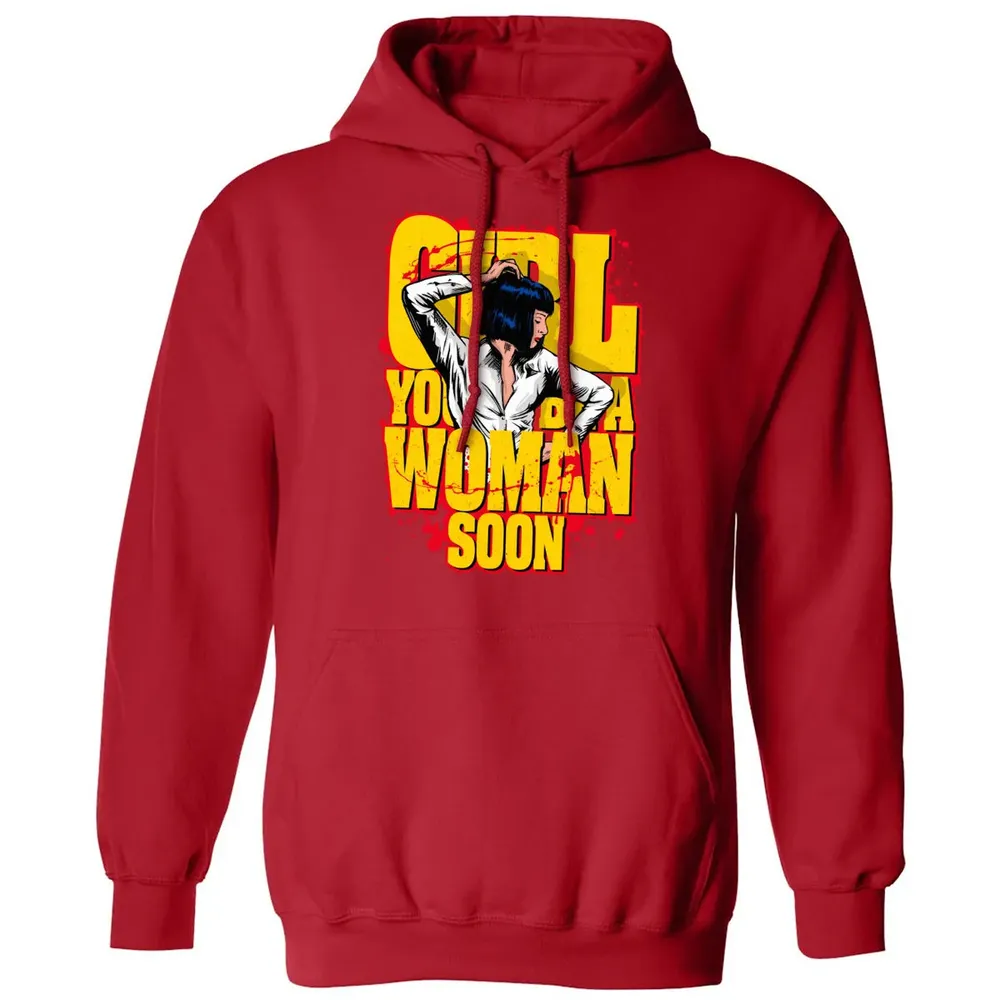 Pulp Girl Classic Unisex Hoodie - 5