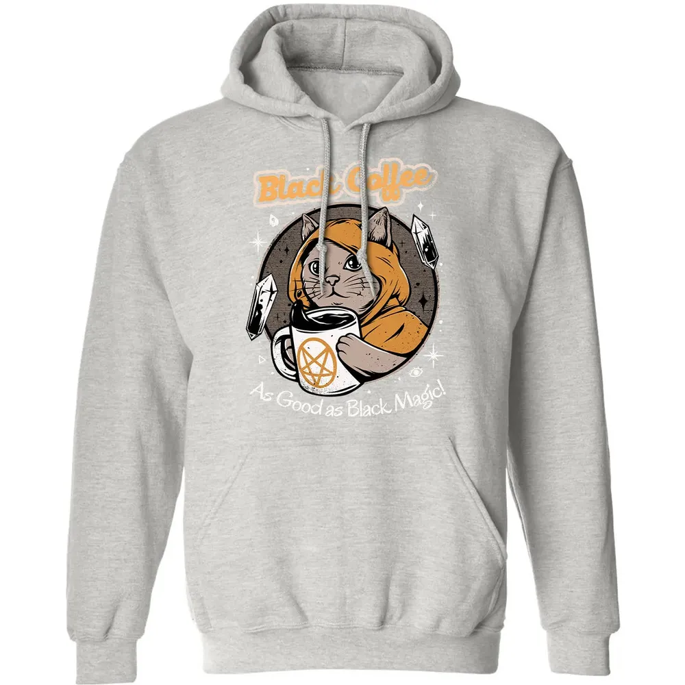 Black coffee as good as black magic Classic Unisex Hoodie - 8