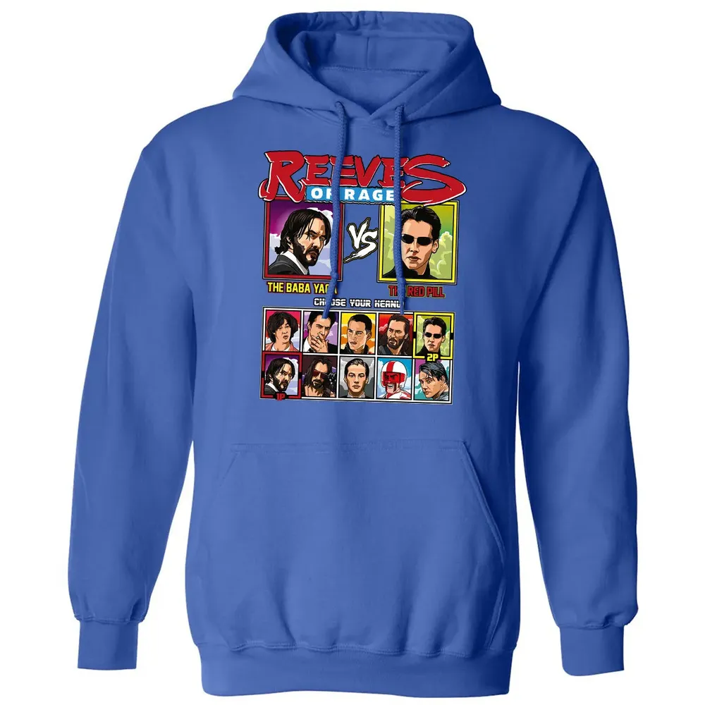 Reeves of Rage: Baba Yaga vs Red Bill Classic Unisex Hoodie - 9