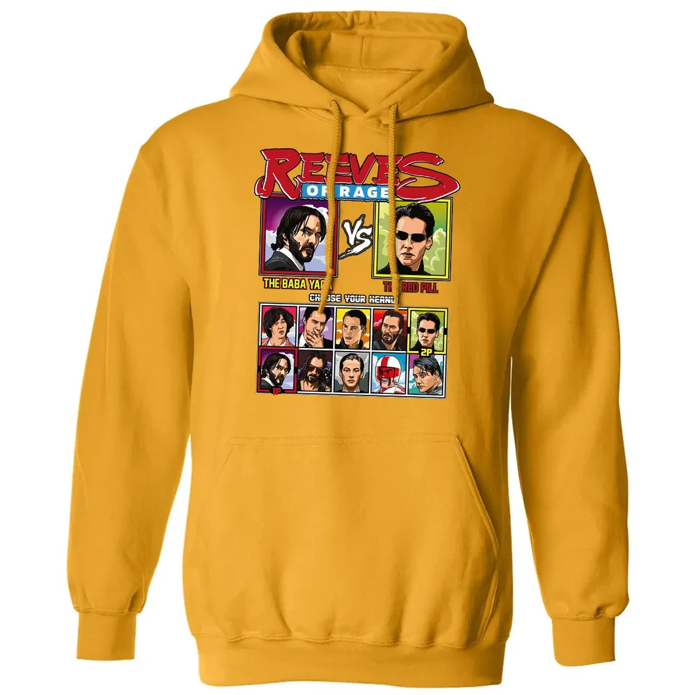 Reeves of Rage: Baba Yaga vs Red Bill Classic Unisex Hoodie - 12
