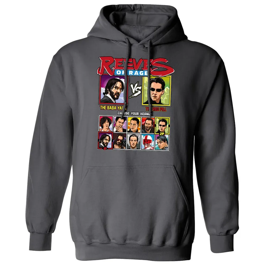 Reeves of Rage: Baba Yaga vs Red Bill Classic Unisex Hoodie - 7