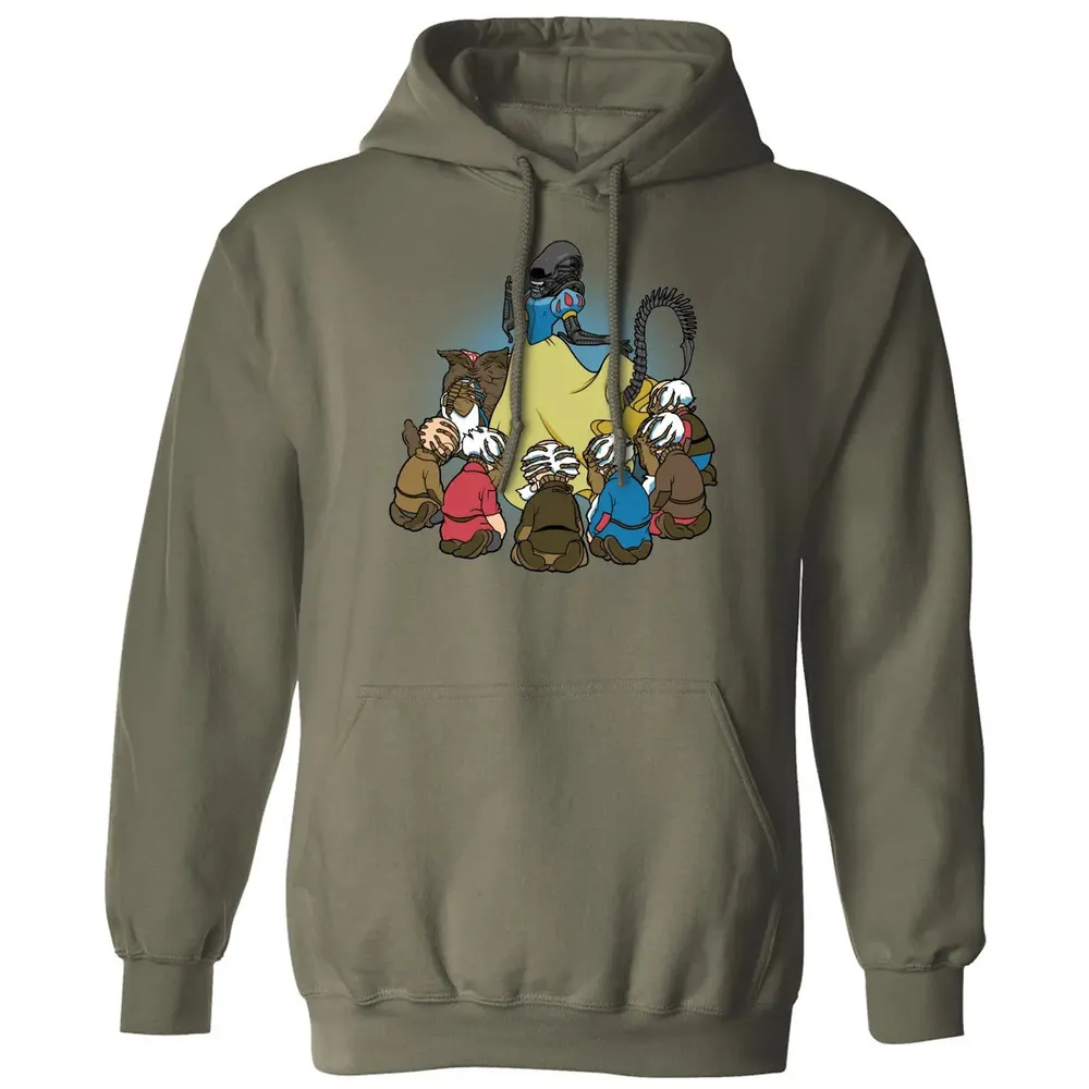 Alien & 7 Dwarfs Classic Unisex Hoodie - 4