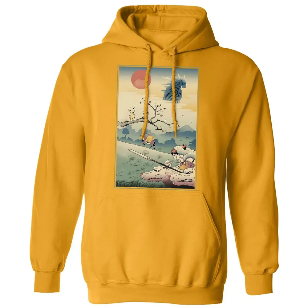 Princess Ukiyo-E Classic Unisex Hoodie - 12