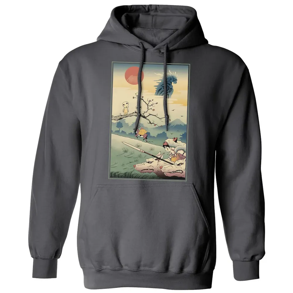 Princess Ukiyo-E Classic Unisex Hoodie - 7
