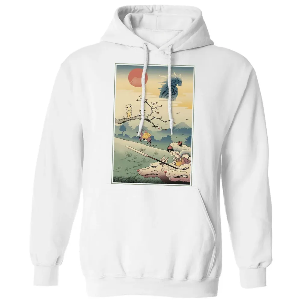 Princess Ukiyo-E Classic Unisex Hoodie - 11