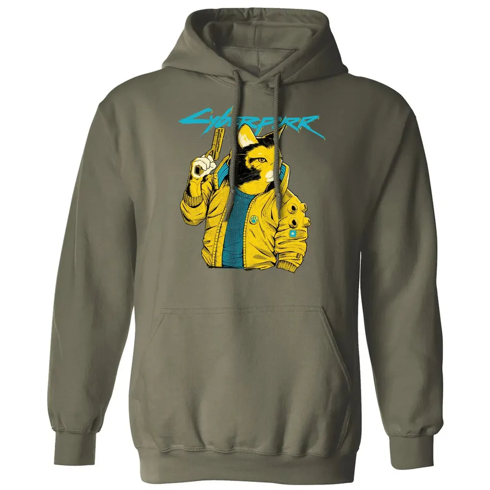 Cyberpurr Classic Unisex Hoodie - 4