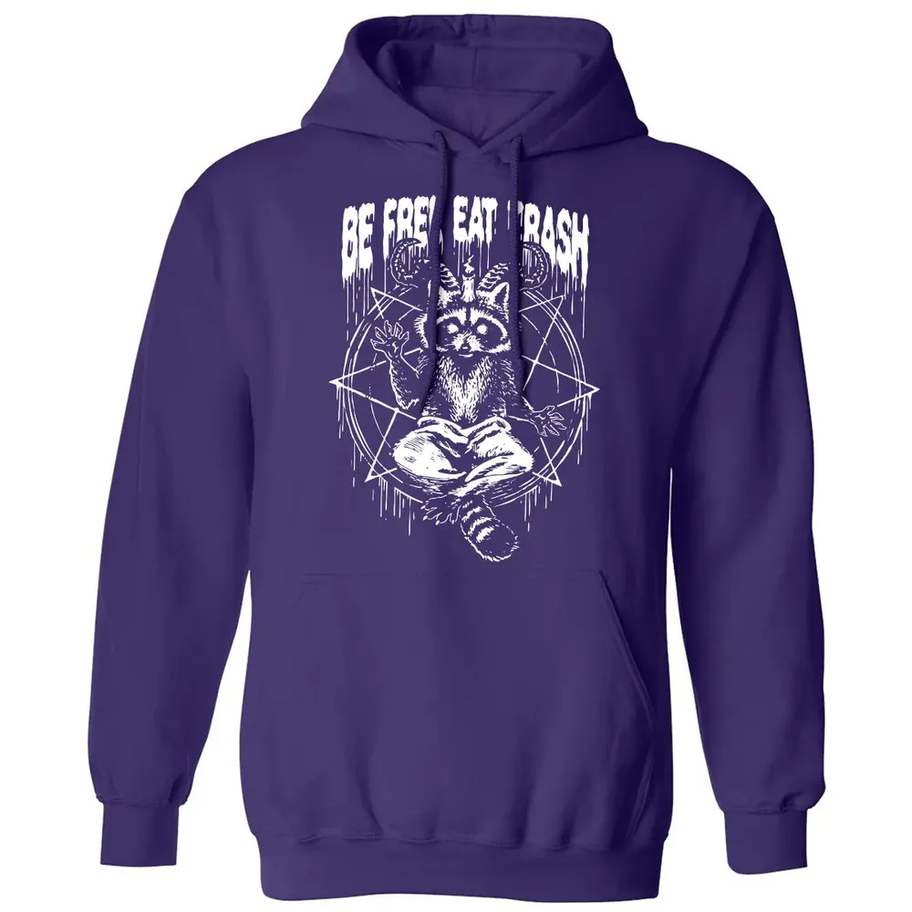 Be Free Eat Trash Classic Unisex Hoodie - 6