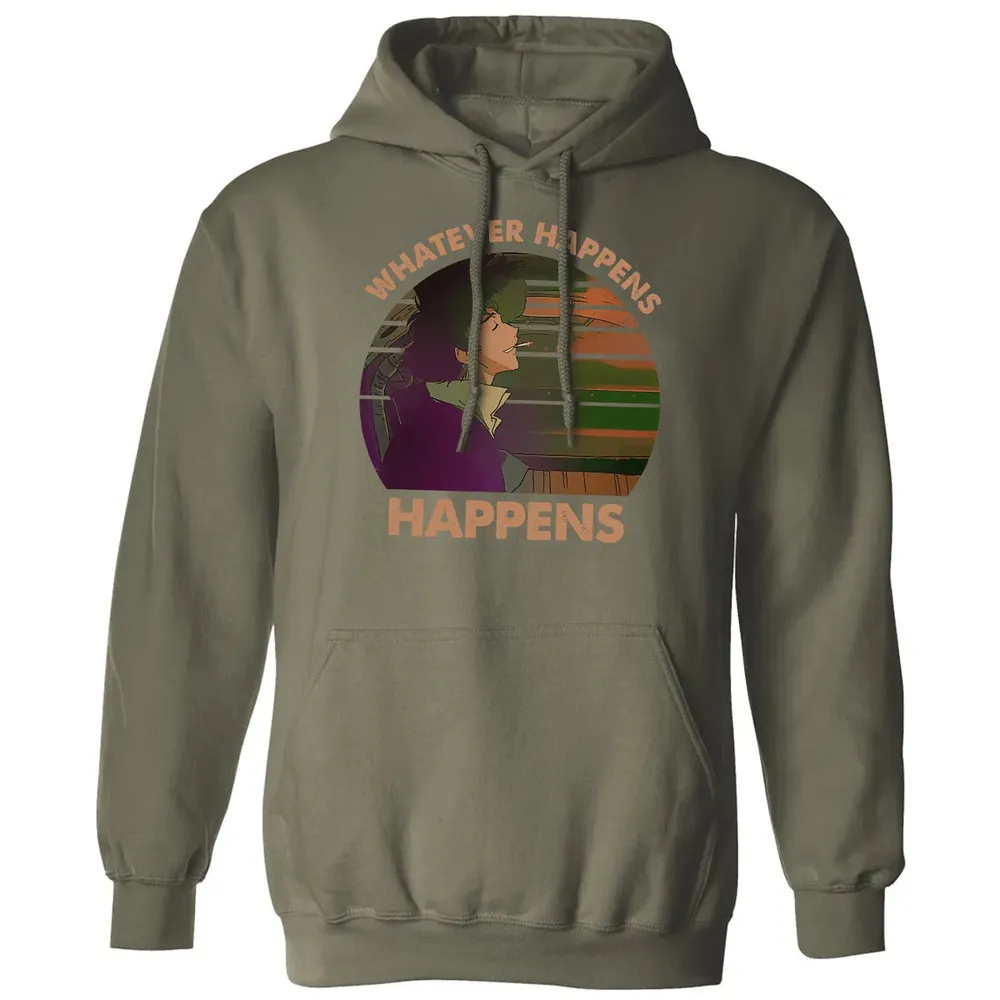 Whatever Happens, Happens Classic Unisex Hoodie - 4