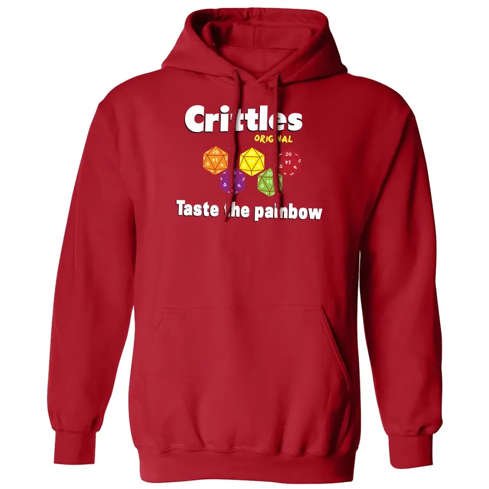 Crittles Taste The Painbow Classic Unisex Hoodie - 5