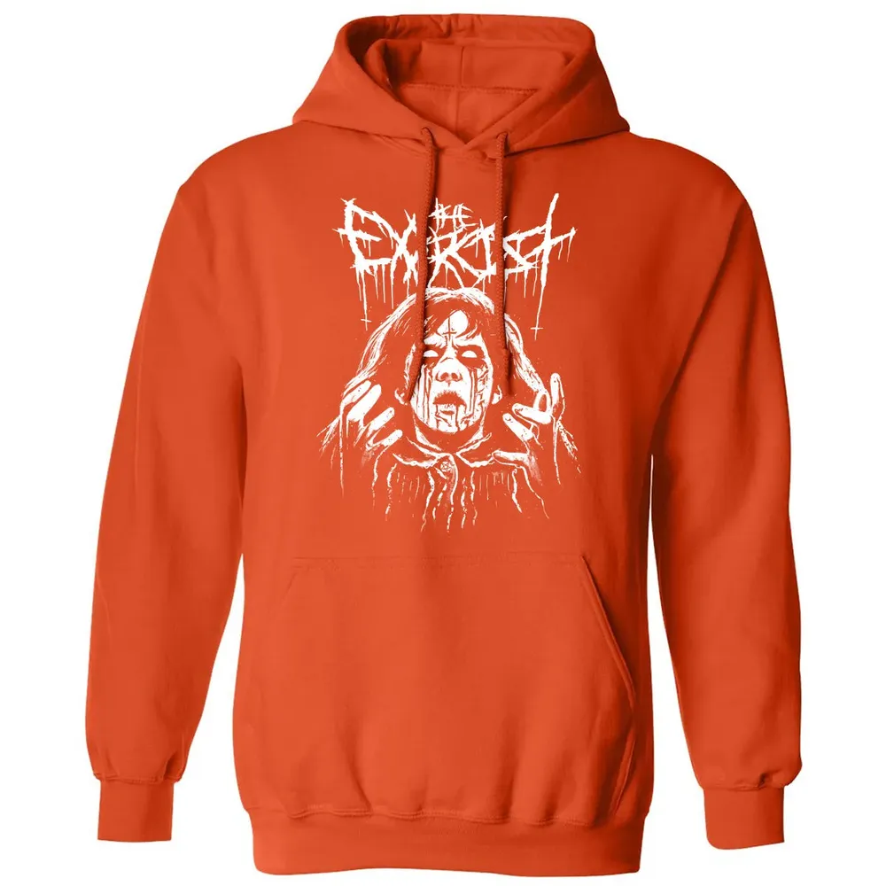 Black Metal Exorcism Classic Unisex Hoodie - 10