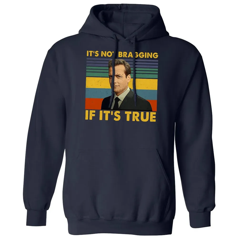 It's Not Bragging If It's True Classic Unisex Hoodie - 2