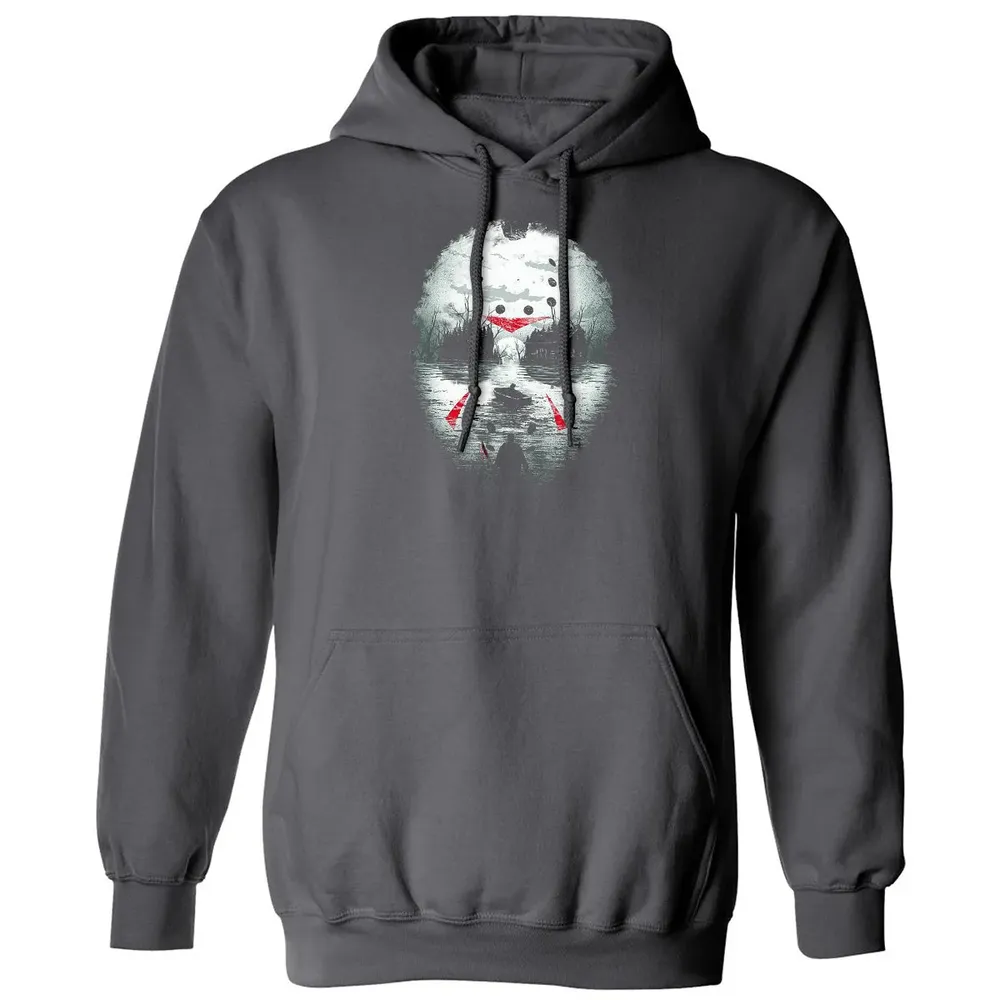 Jason Halloween Mask Horror  Graphic 13th Friday Funny Gift Classic Unisex Hoodie - 7