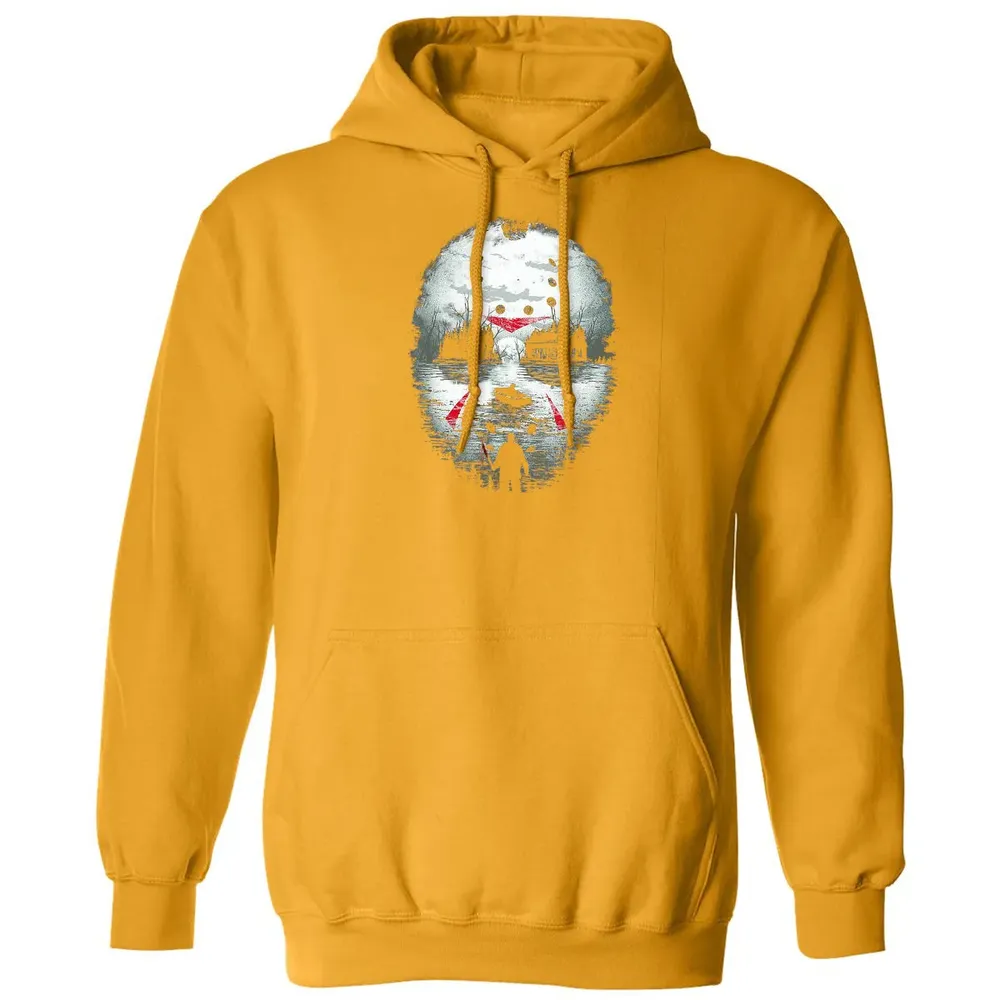 Jason Halloween Mask Horror  Graphic 13th Friday Funny Gift Classic Unisex Hoodie - 12