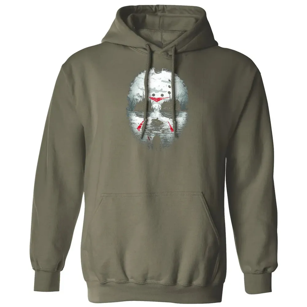 Jason Halloween Mask Horror  Graphic 13th Friday Funny Gift Classic Unisex Hoodie - 4