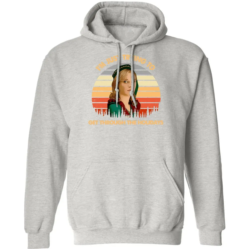 Get Through The Holidays Classic Unisex Hoodie - 8