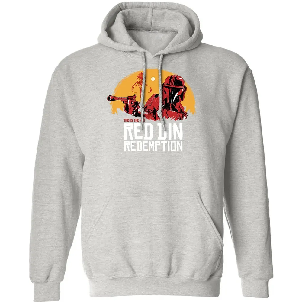 Red Din Redemption Classic Unisex Hoodie - 8