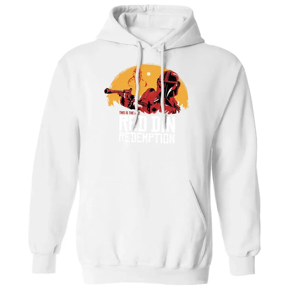 Red Din Redemption Classic Unisex Hoodie - 11