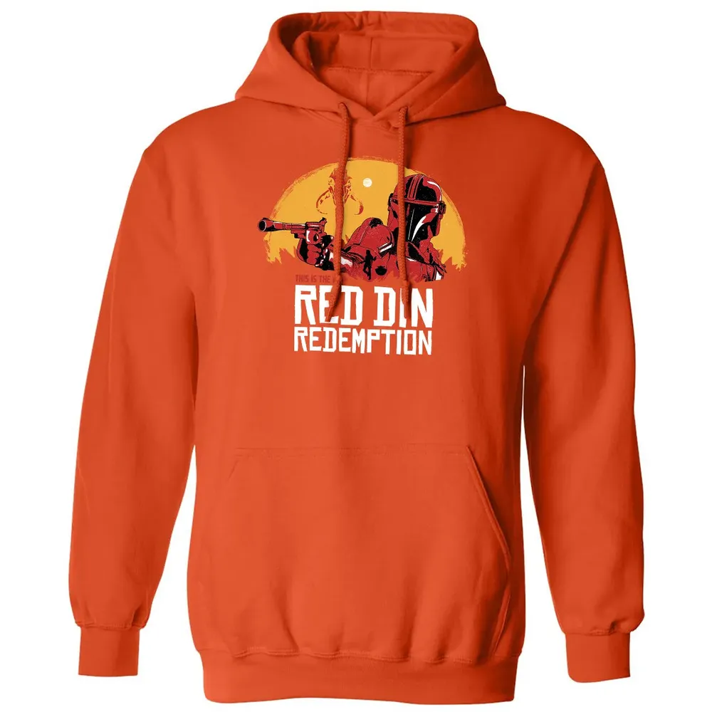 Red Din Redemption Classic Unisex Hoodie - 10