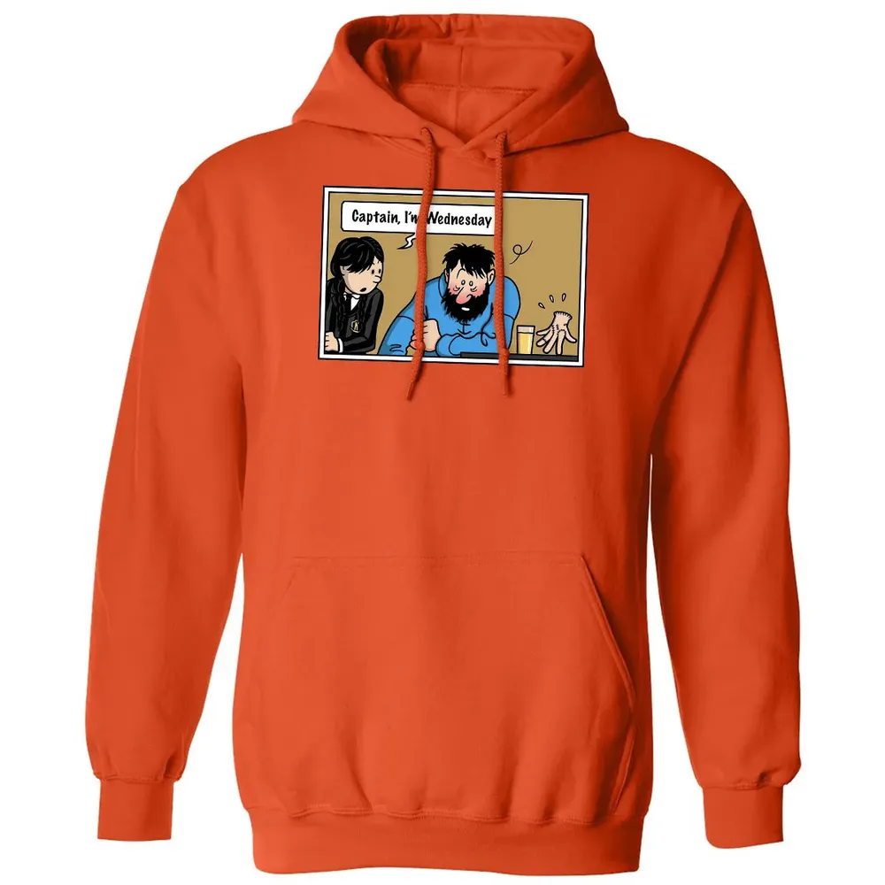 Captain, Iâ€™m Wednesday Classic Unisex Hoodie - 10