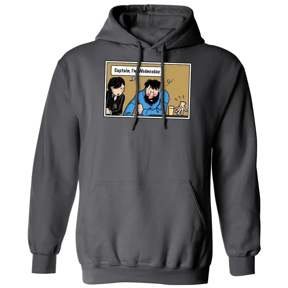 Captain, Iâ€™m Wednesday Classic Unisex Hoodie - 7