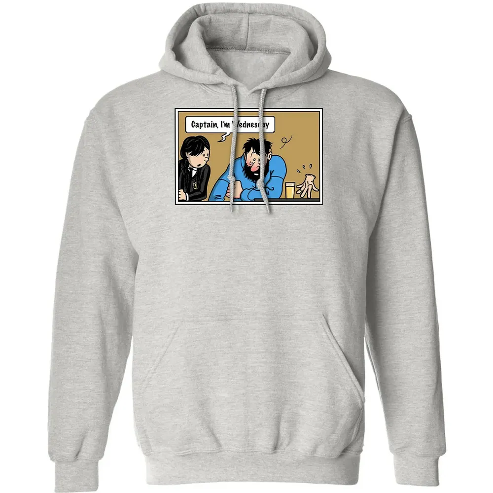 Captain, Iâ€™m Wednesday Classic Unisex Hoodie - 8