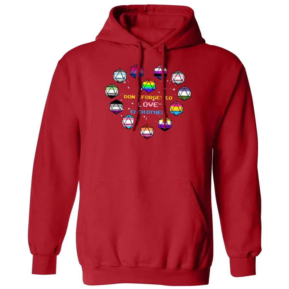 Dont Forget To Love Each Other Classic Unisex Hoodie - 5