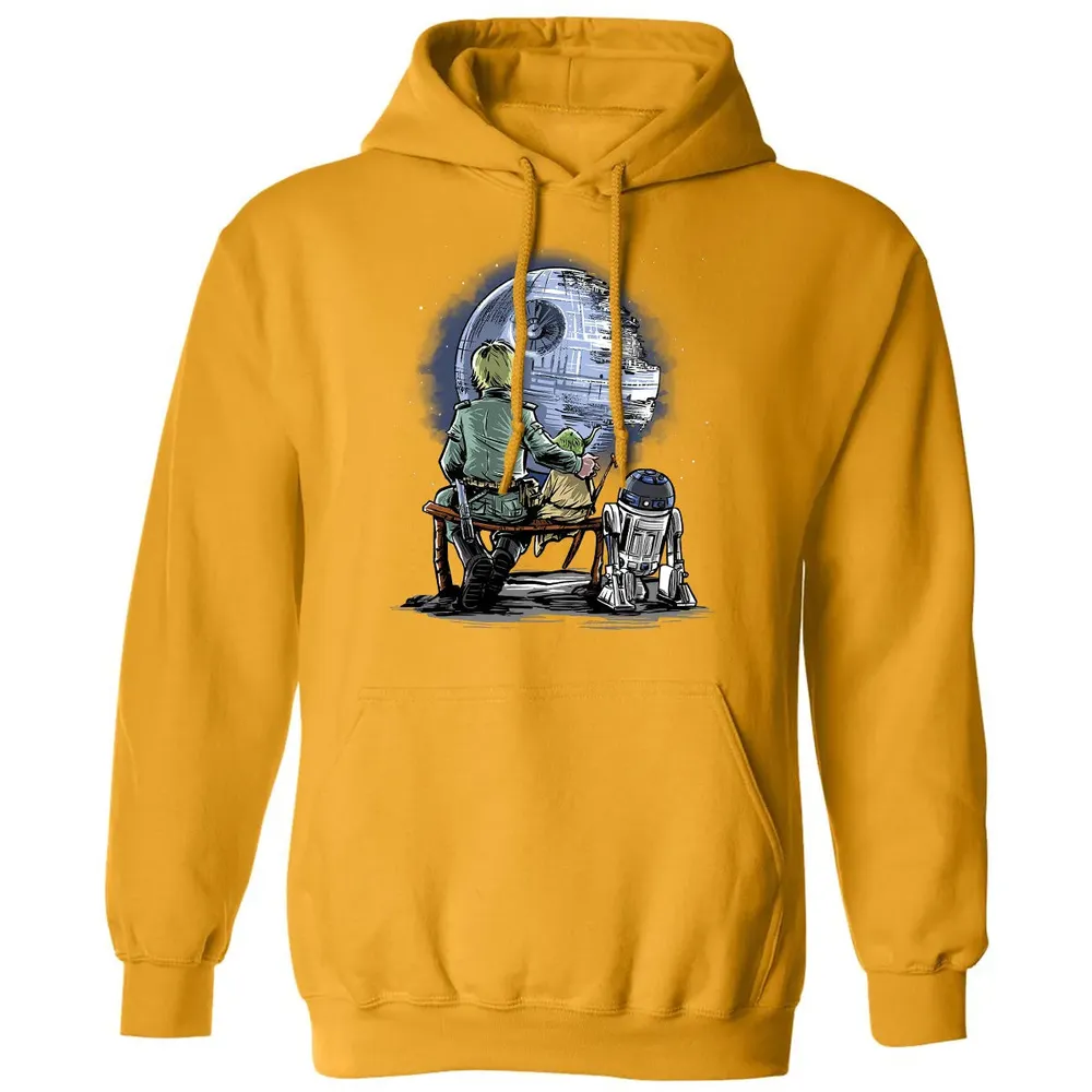 Master and Apprentice Gazing at the â€œMoonâ€ Classic Unisex Hoodie - 12
