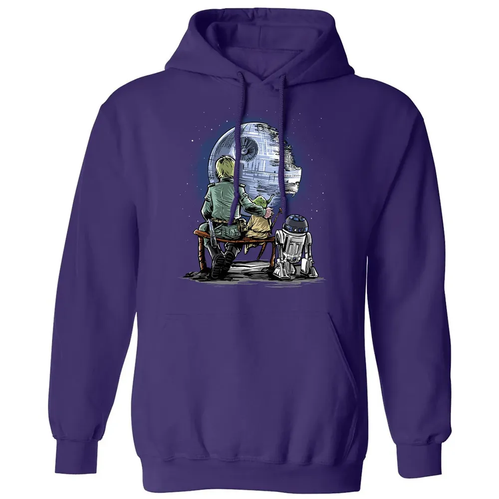 Master and Apprentice Gazing at the â€œMoonâ€ Classic Unisex Hoodie - 6