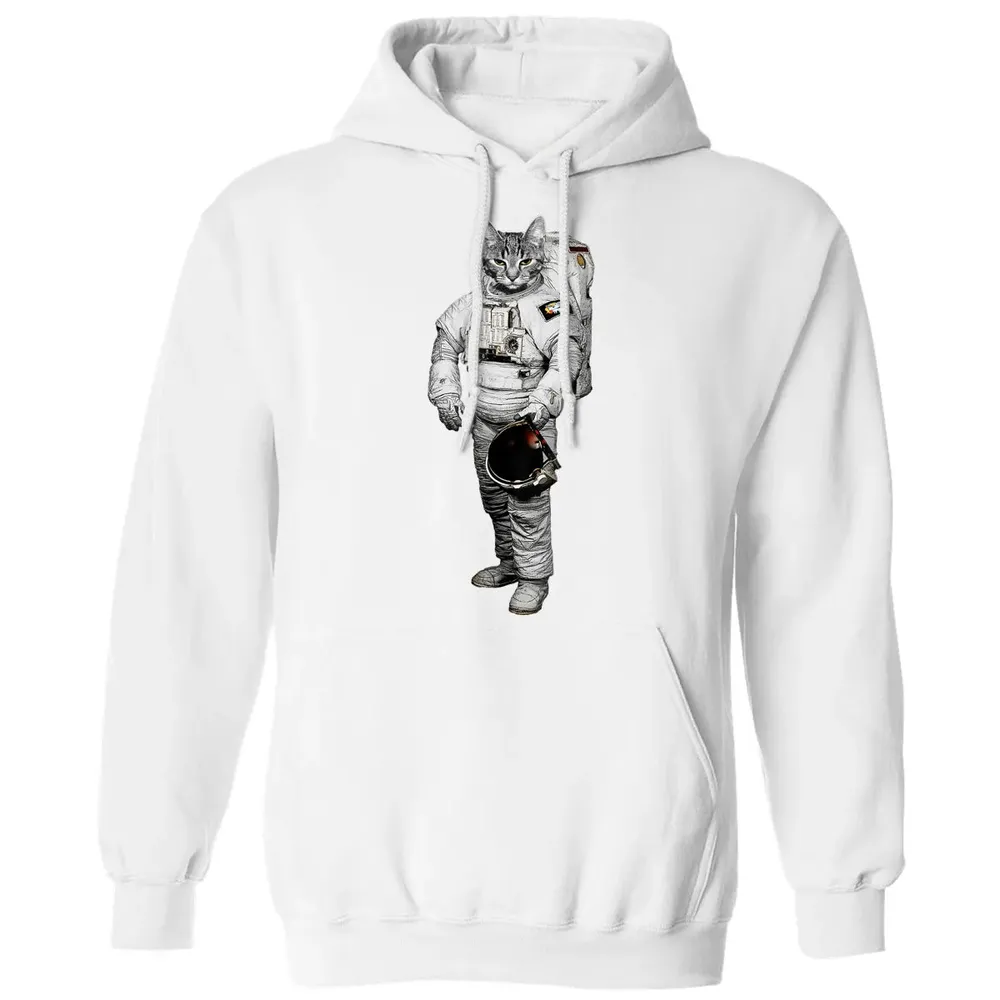 Space Cat   Gift for Cat Lovers Classic Unisex Hoodie - 11
