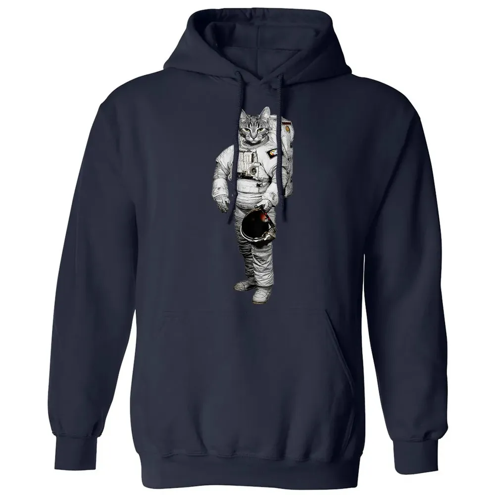 Space Cat   Gift for Cat Lovers Classic Unisex Hoodie - 2