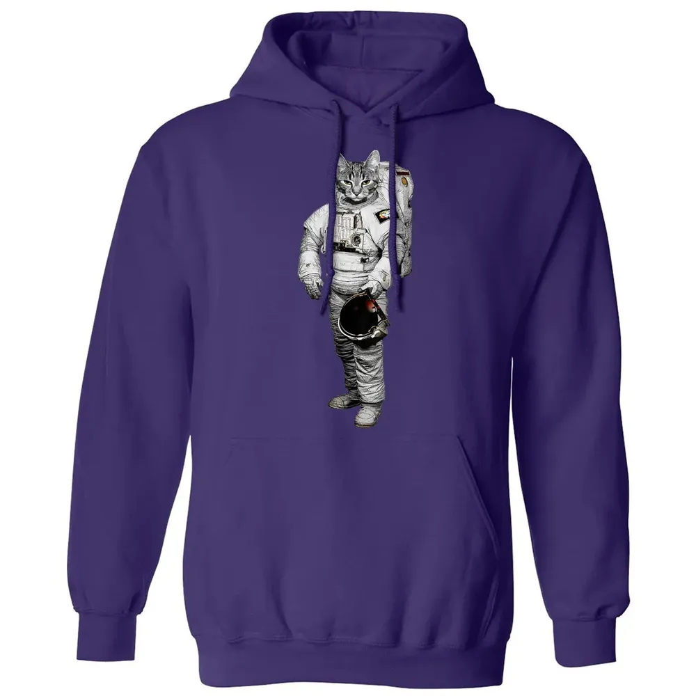 Space Cat   Gift for Cat Lovers Classic Unisex Hoodie - 6